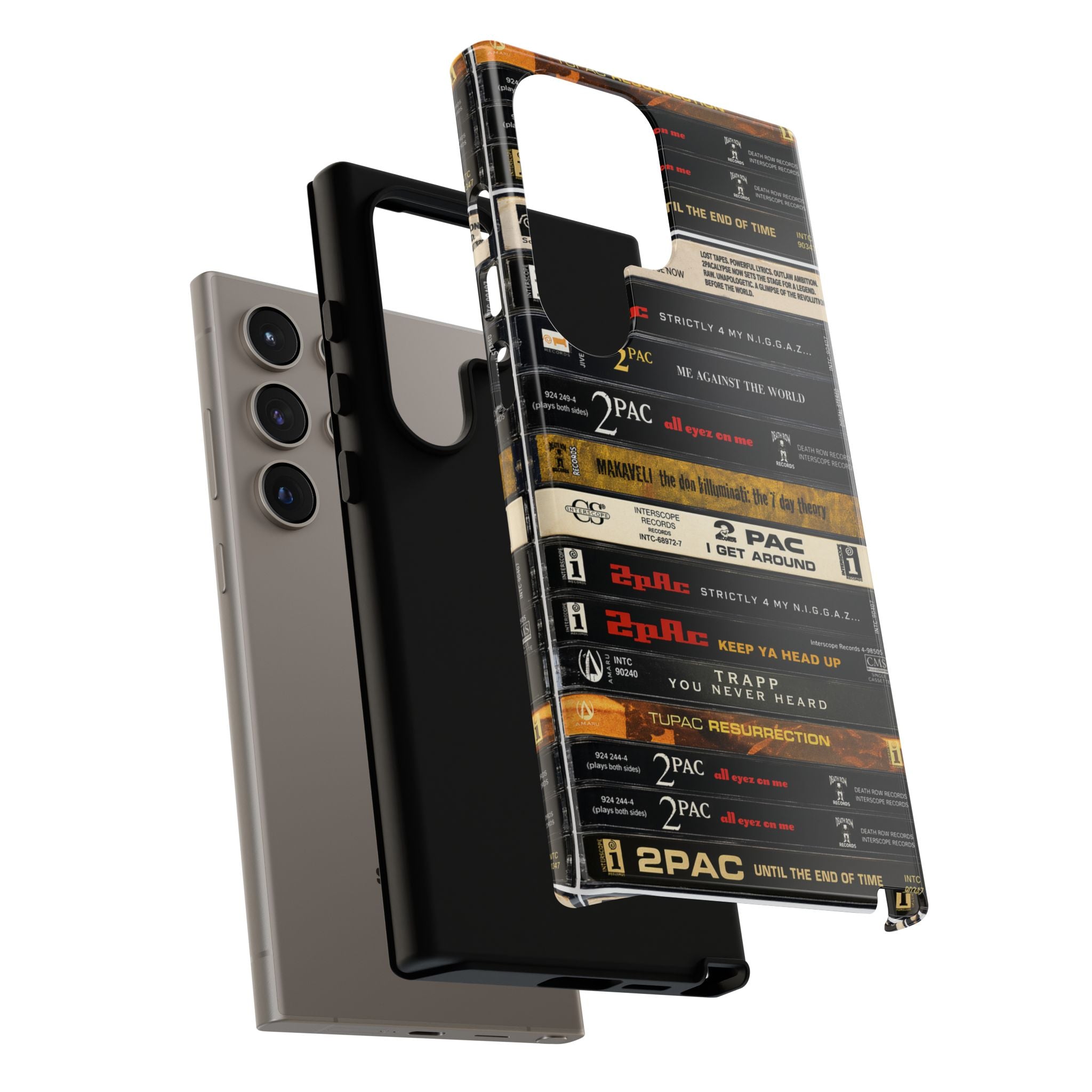 2Pac Cassette Stack Phone Case – Makaveli Legends Edition