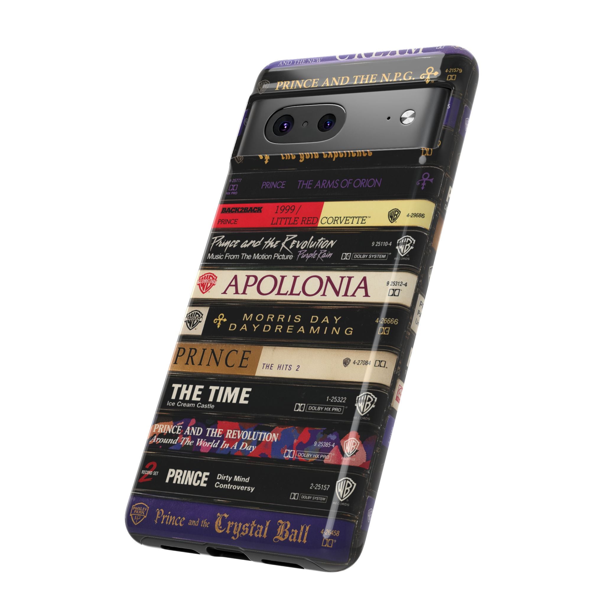 Prince Cassette Stack Phone Case – Purple Reign Collection