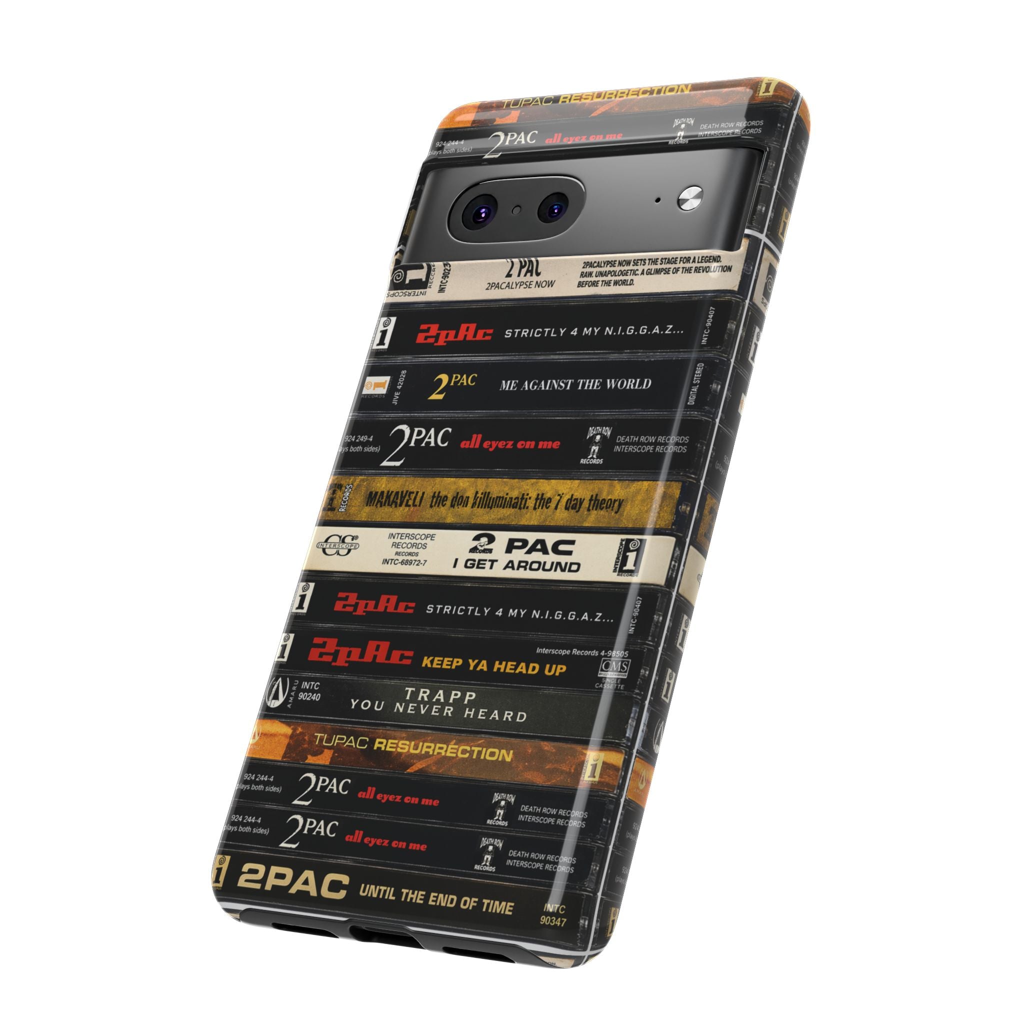 2Pac Cassette Stack Phone Case – Makaveli Legends Edition