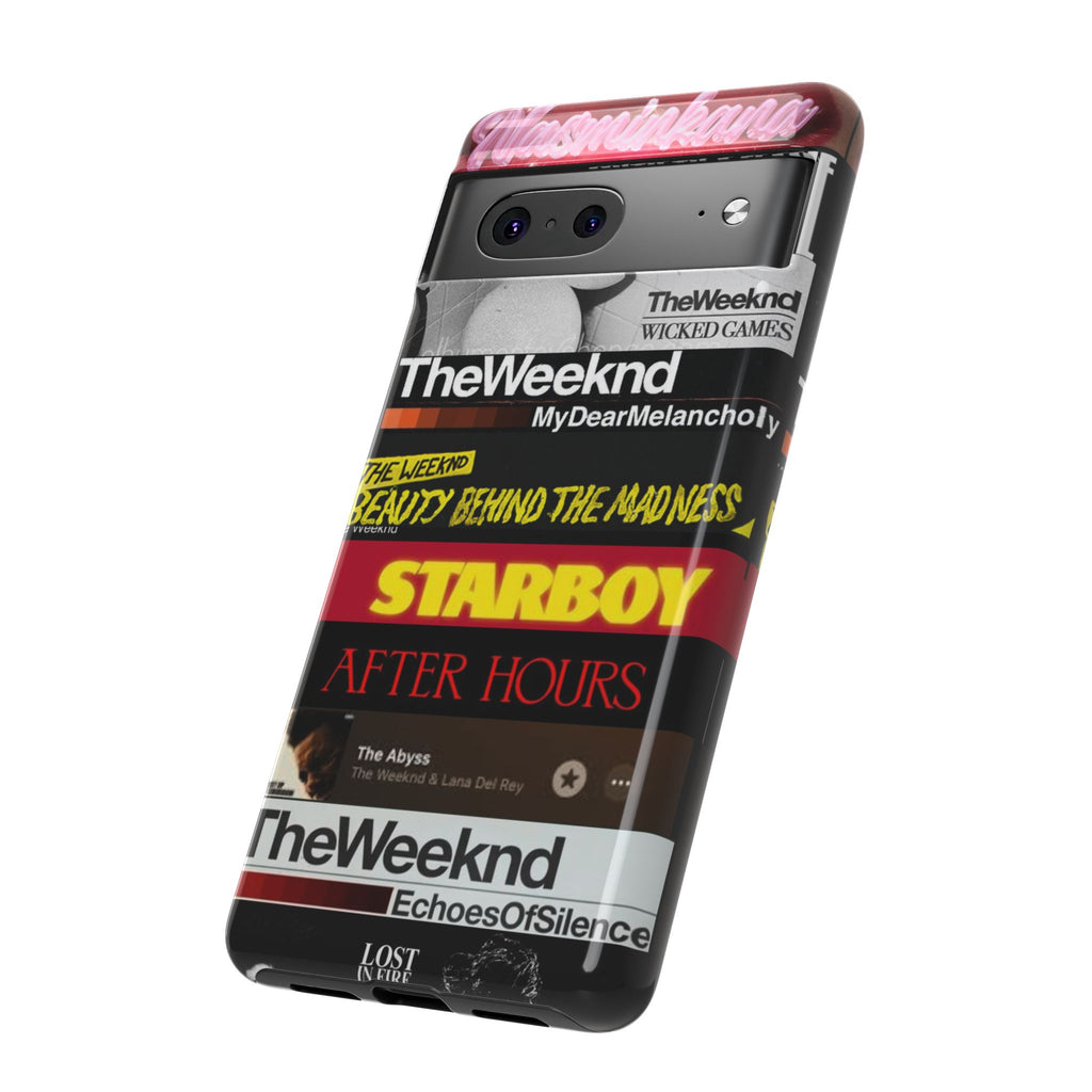 After Hours™ The Weeknd Mixtape Phone Case – Retro Album Stack Protective Case