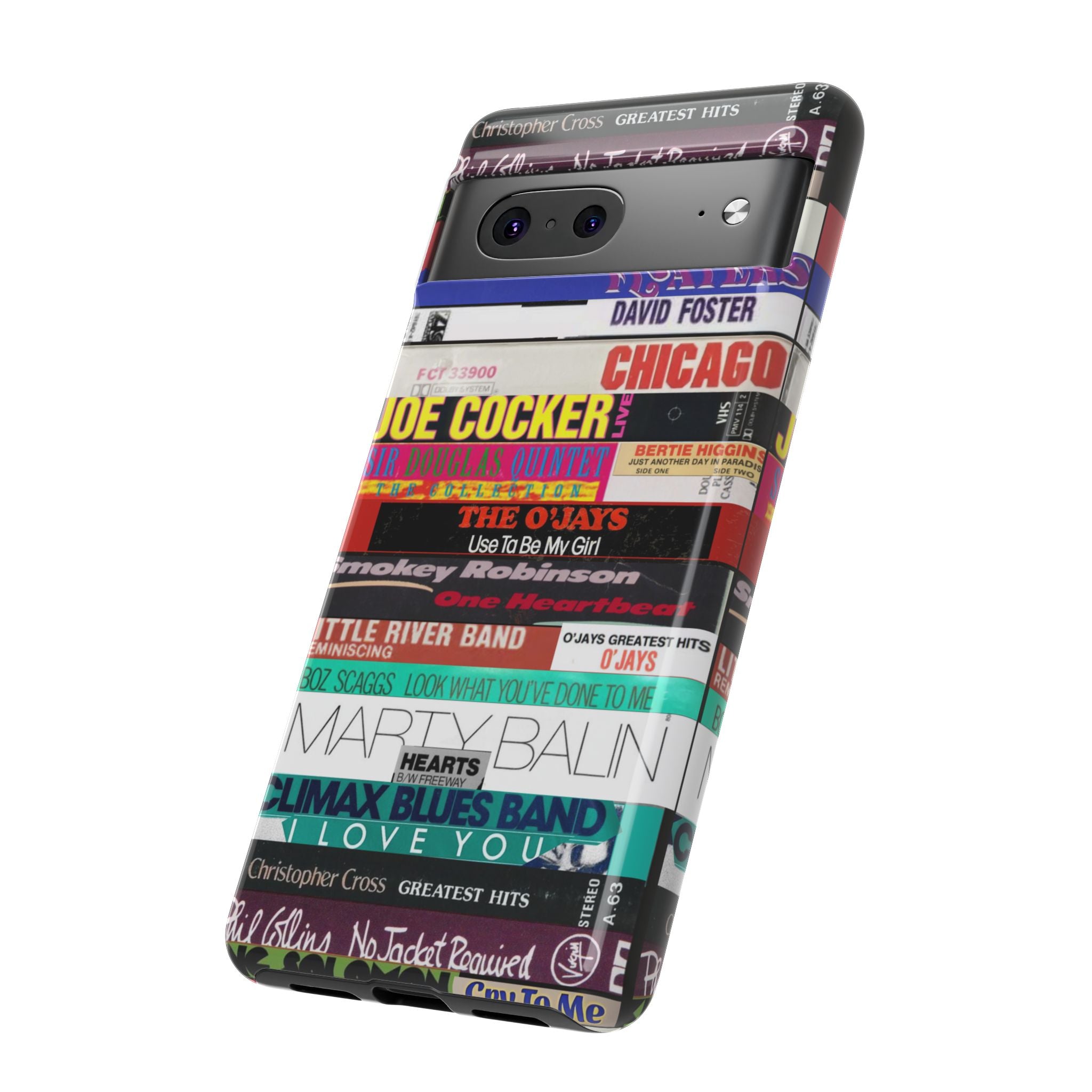 Slow Burn Classics Cassette Stack Phone Case – Yacht Soul & Quiet Storm Protective Case
