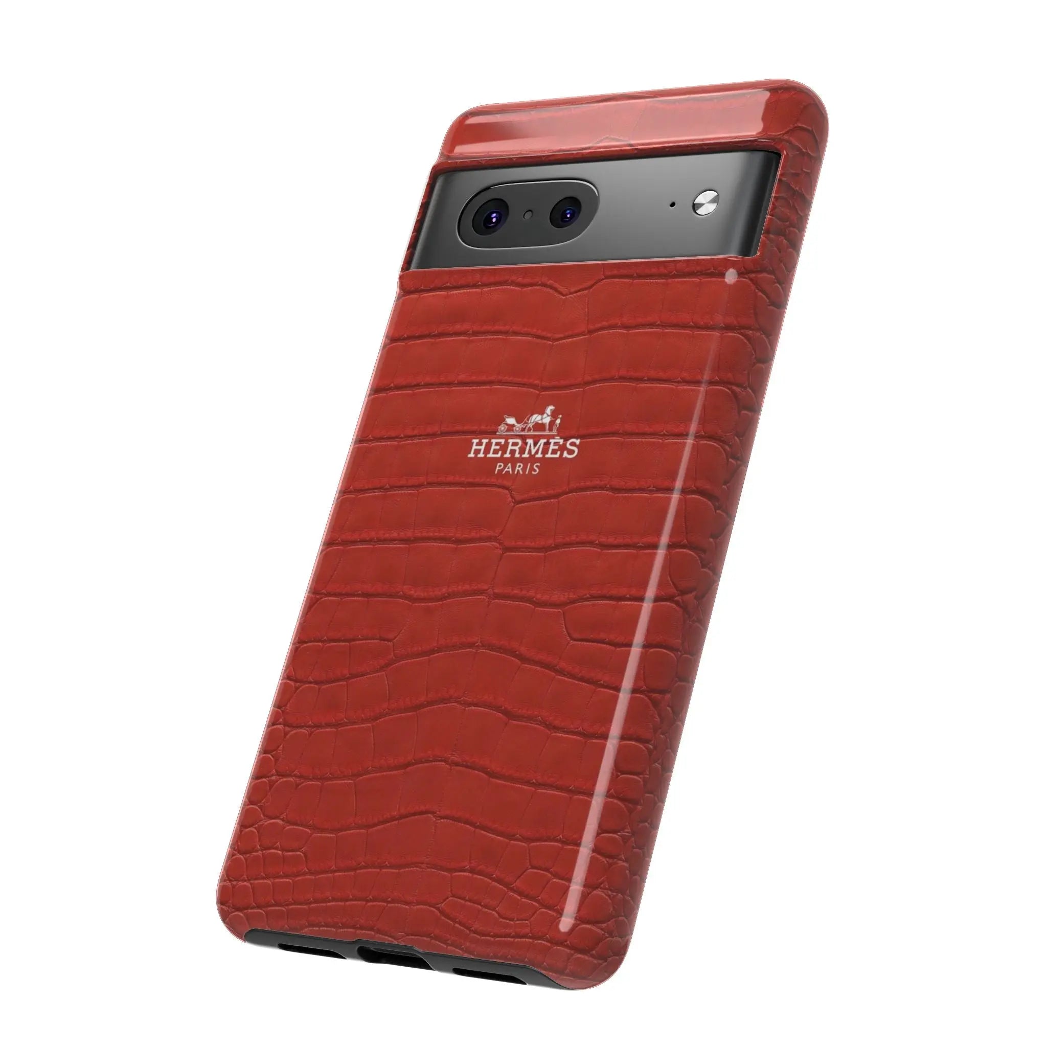 Red Croc Leather throwbackcases