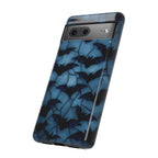 Blue Bat Pattern throwbackcases