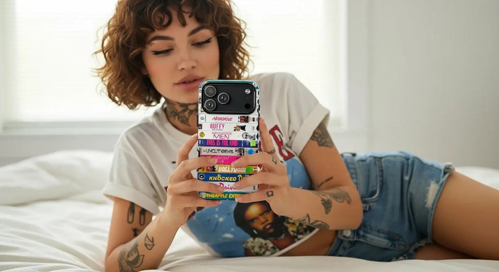 Sleepover Spiral VHS Throwbackcases
