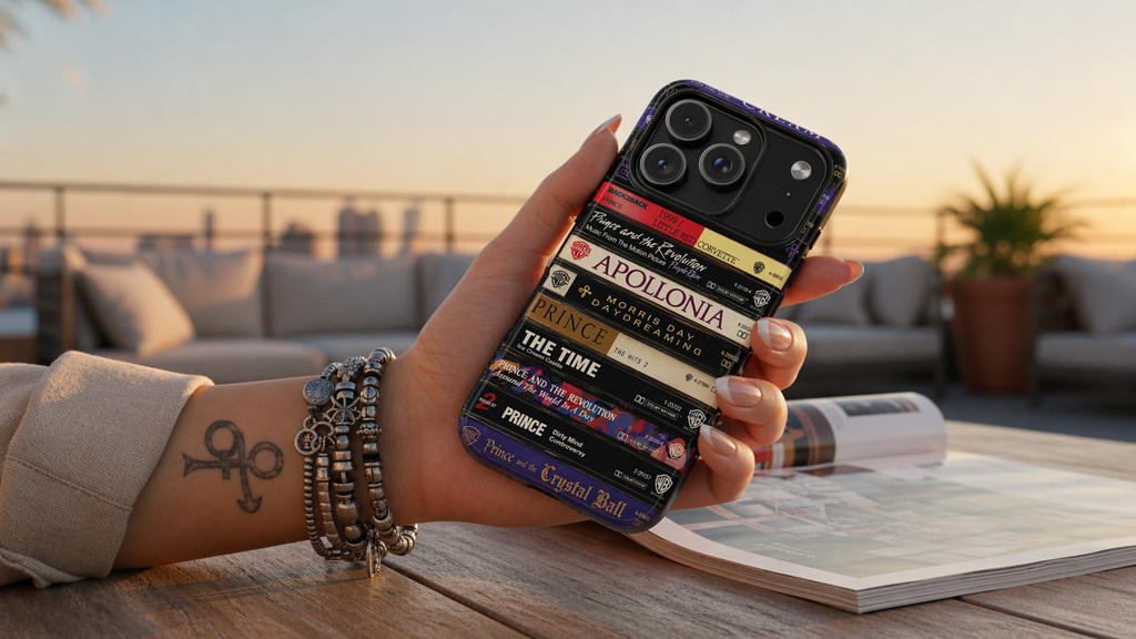 Prince Cassette Stack Phone Case – Purple Reign Collection