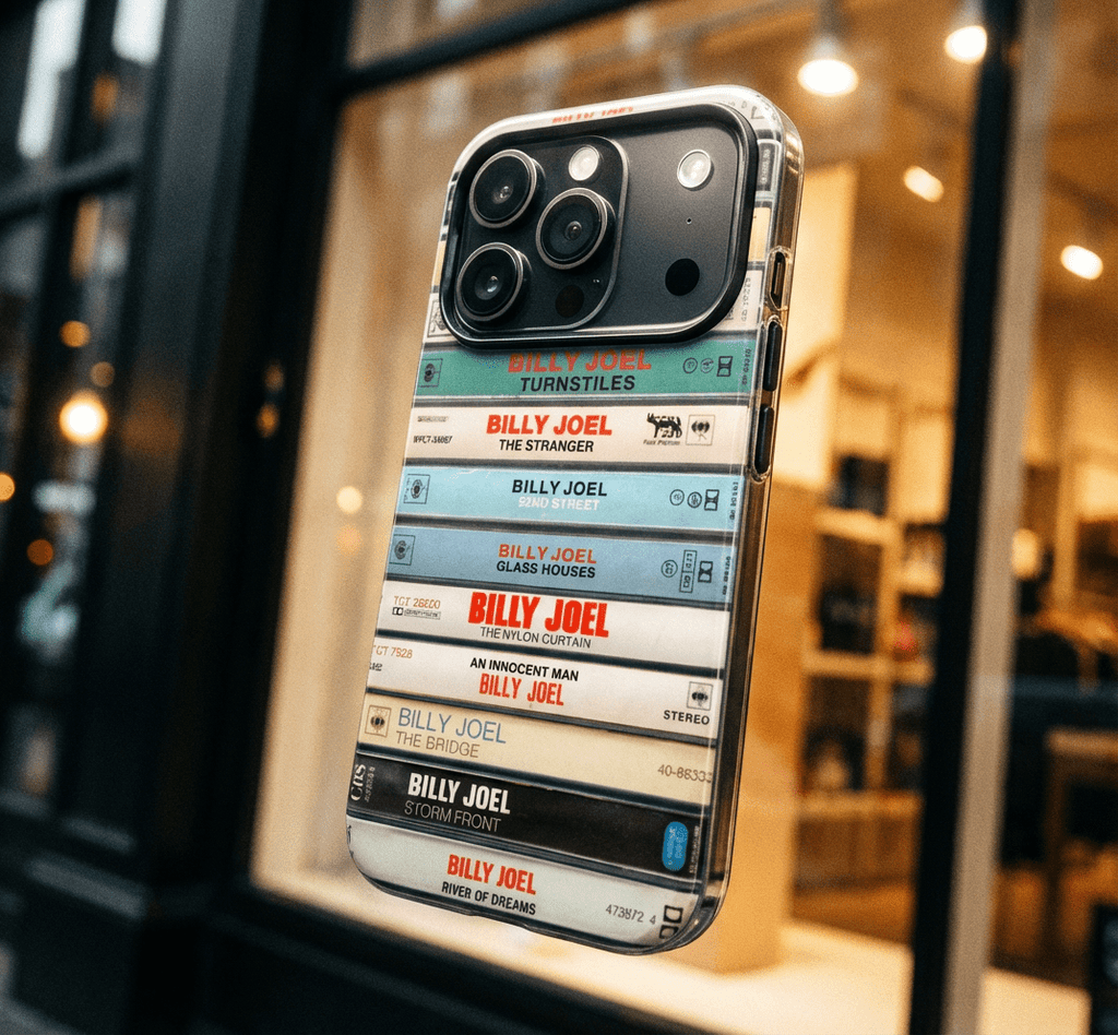 Billy Joel Mixtape Phone Case – Classic Album Stack - Throwbackcases