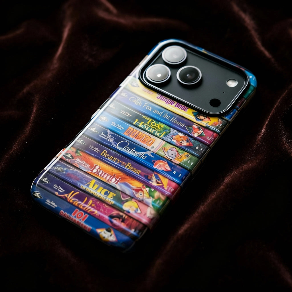 Classic Animated VHS Tape Phone Case - Throwbackcases