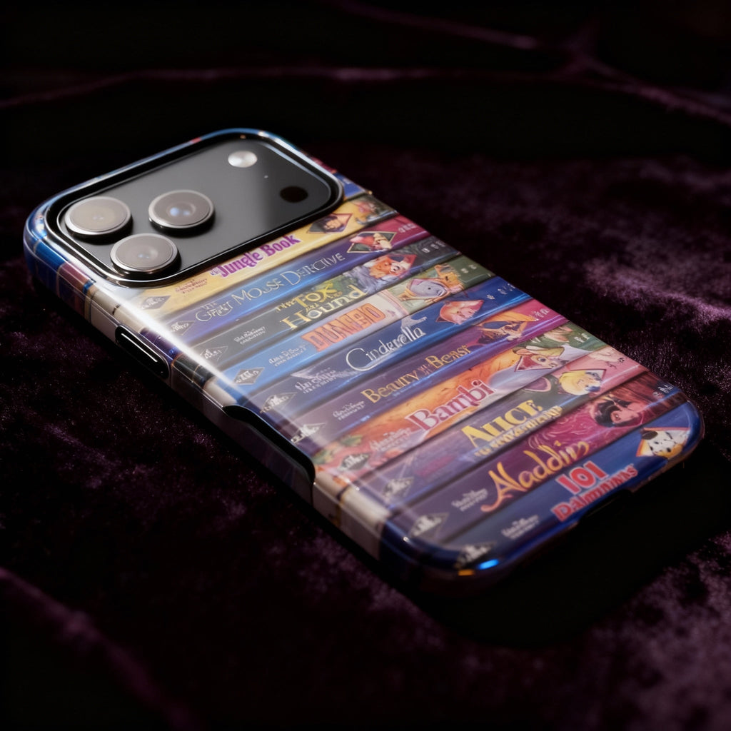 Classic Animated VHS Tape Phone Case - Throwbackcases