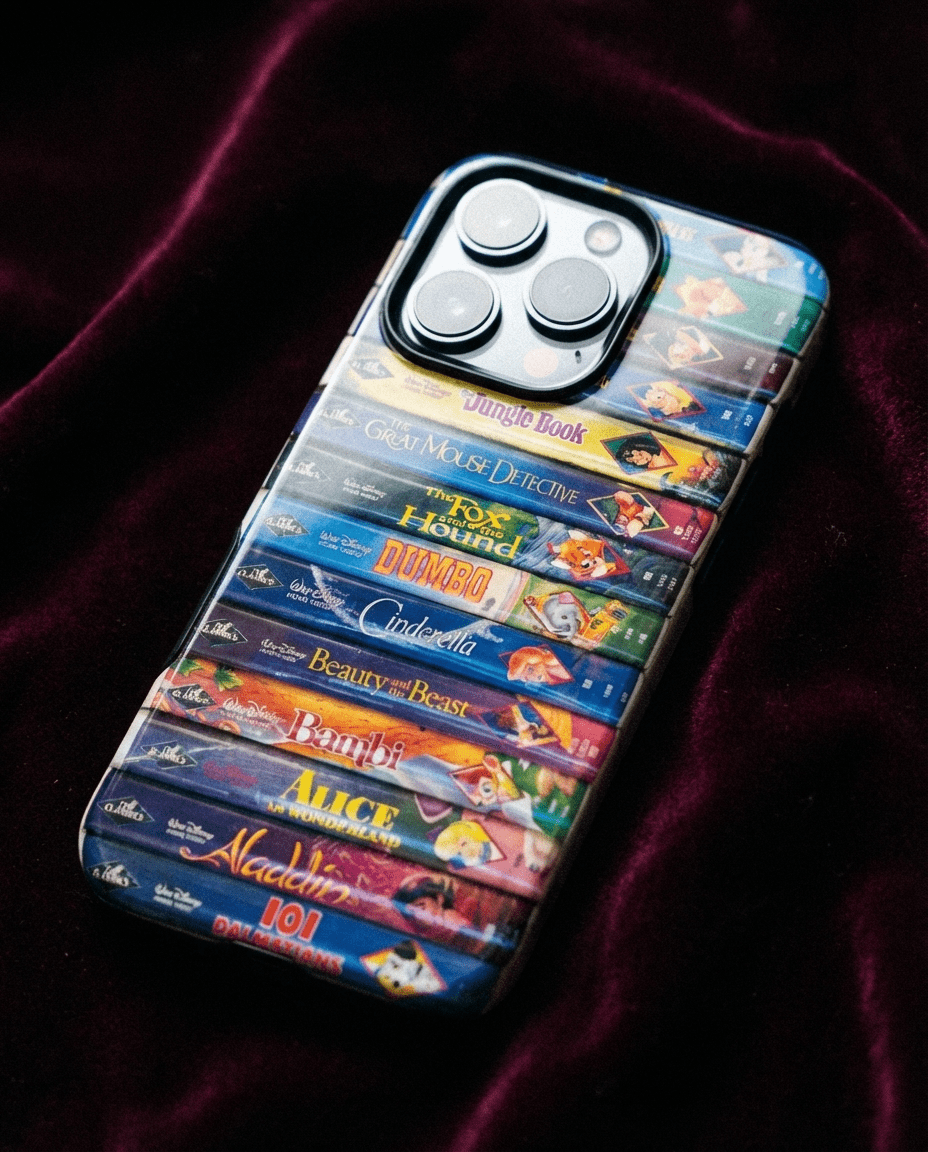Classic Animated VHS Tape Phone Case - Throwbackcases
