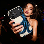 Classic Blue Octopus Portrait - Throwbackcases