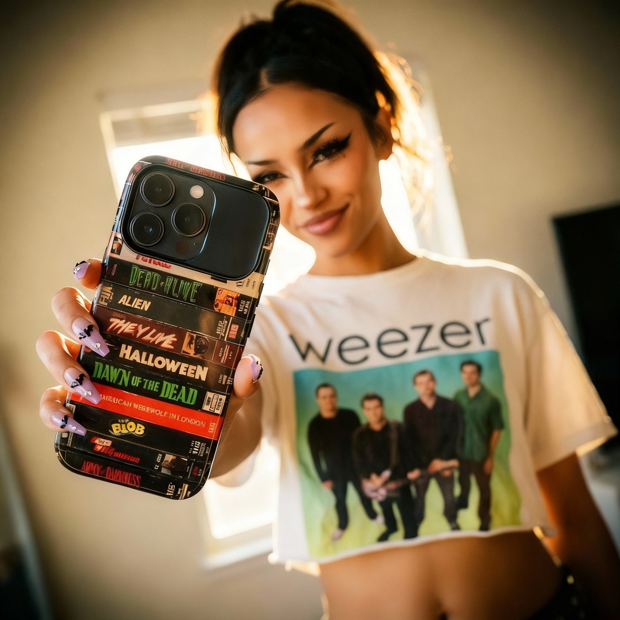 Classic Horror VHS Tape Phone Case - Throwbackcases