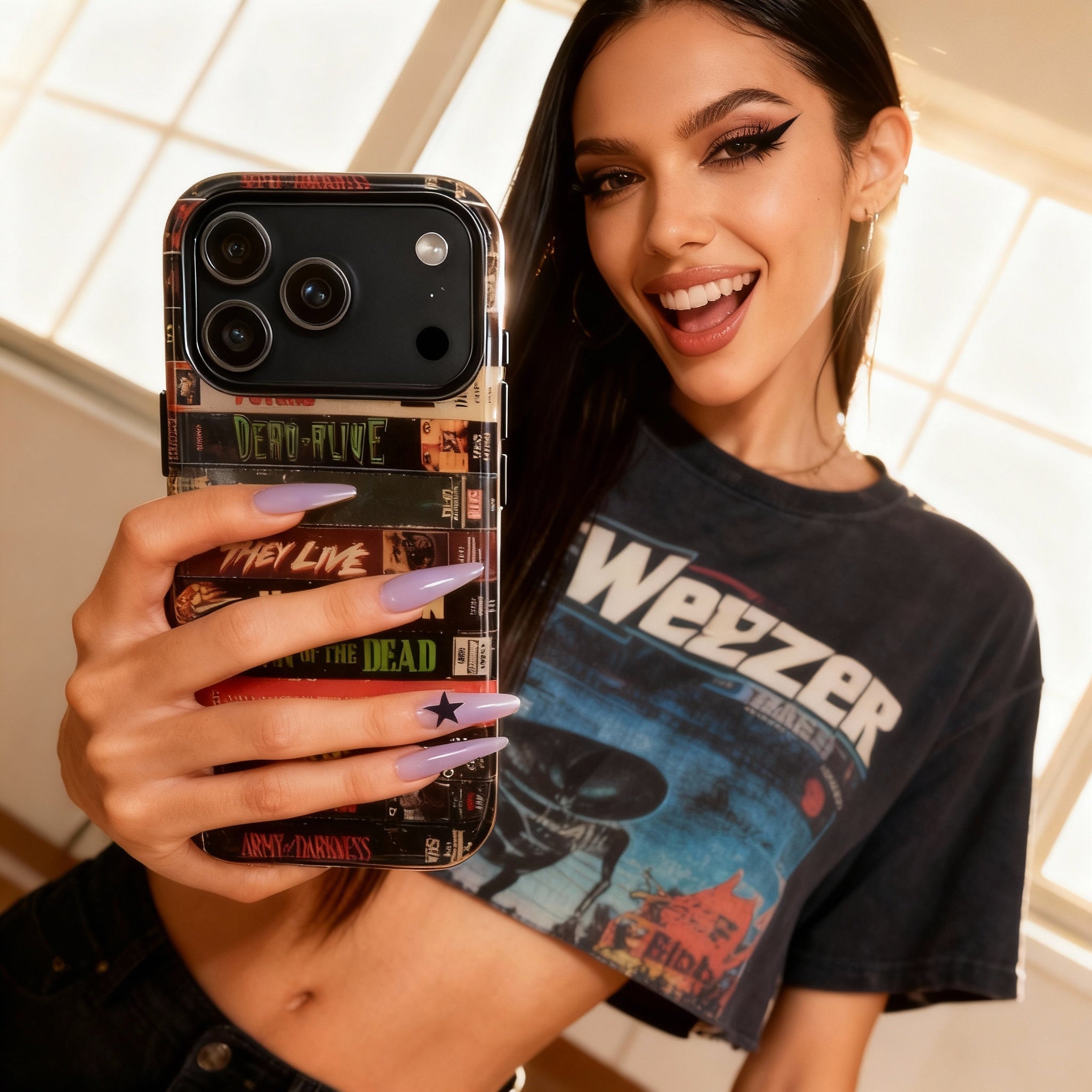 Classic Horror VHS Tape Phone Case - Throwbackcases