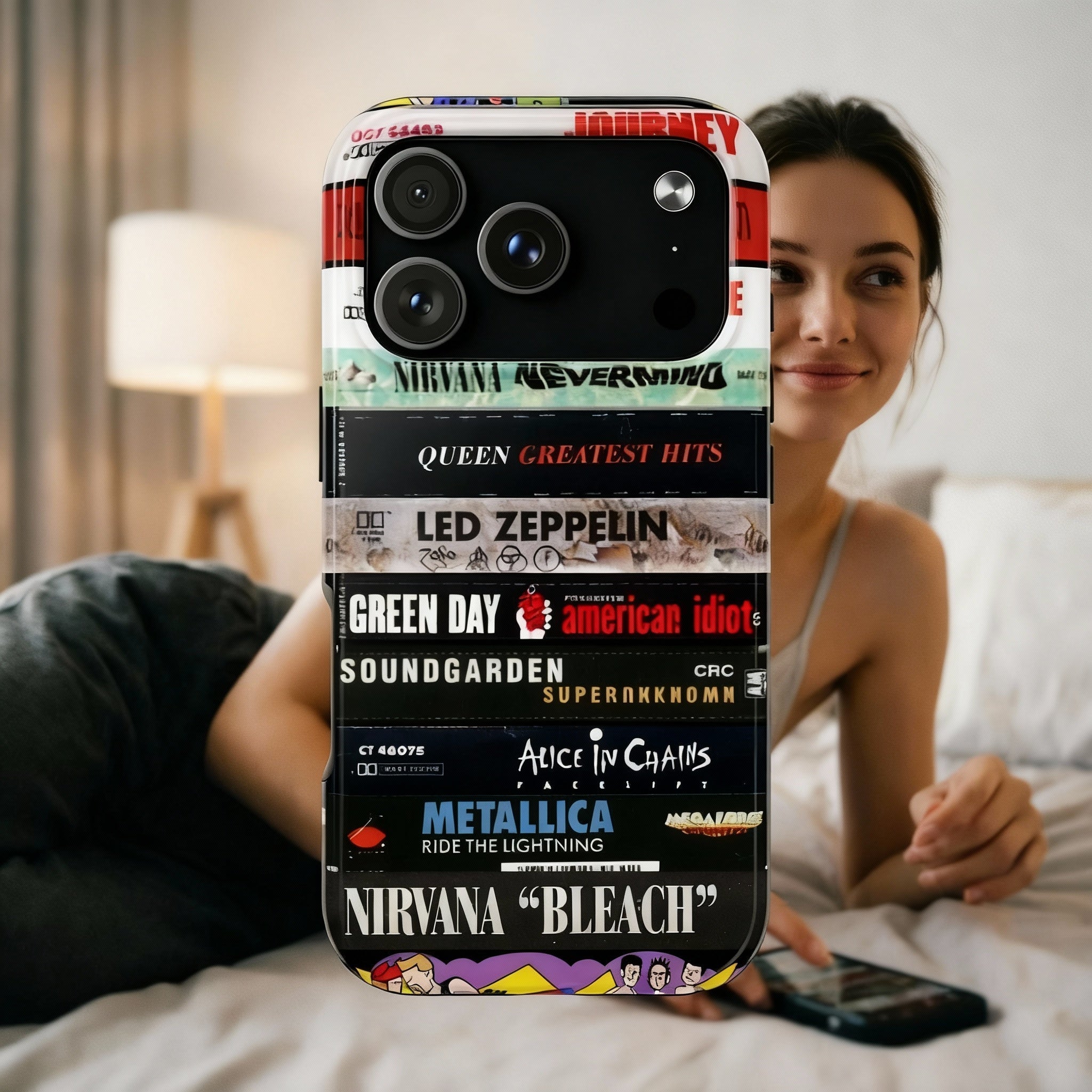 Custom Throwback Case – Build Your Own cassette tape or VHS stack - Up to 14 Titles, Songs/ Movies/ Artists - Throwbackcases