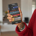 Custom Throwback Case – Build Your Own cassette tape or VHS stack - Up to 14 Titles, Songs/ Movies/ Artists - Throwbackcases