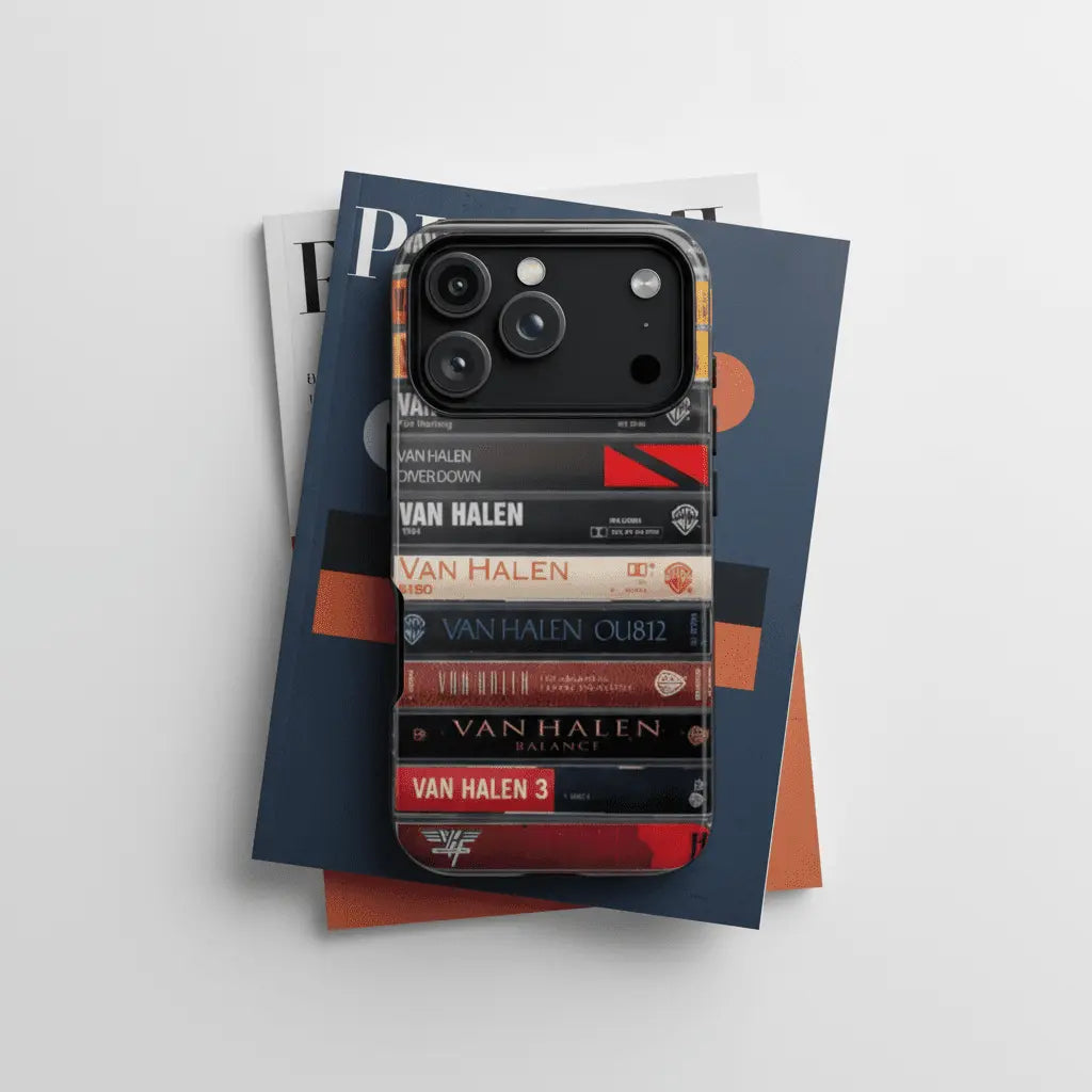 Custom Throwback Case – Build Your Own cassette tape or VHS stack - Up to 14 Titles, Songs/ Movies/ Artists - Throwbackcases