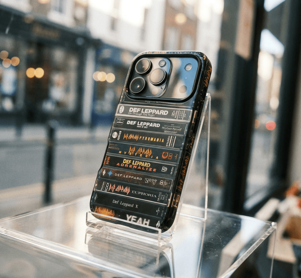 Def Leppard Mixtape Phone Case – Classic Album Stack - Throwbackcases