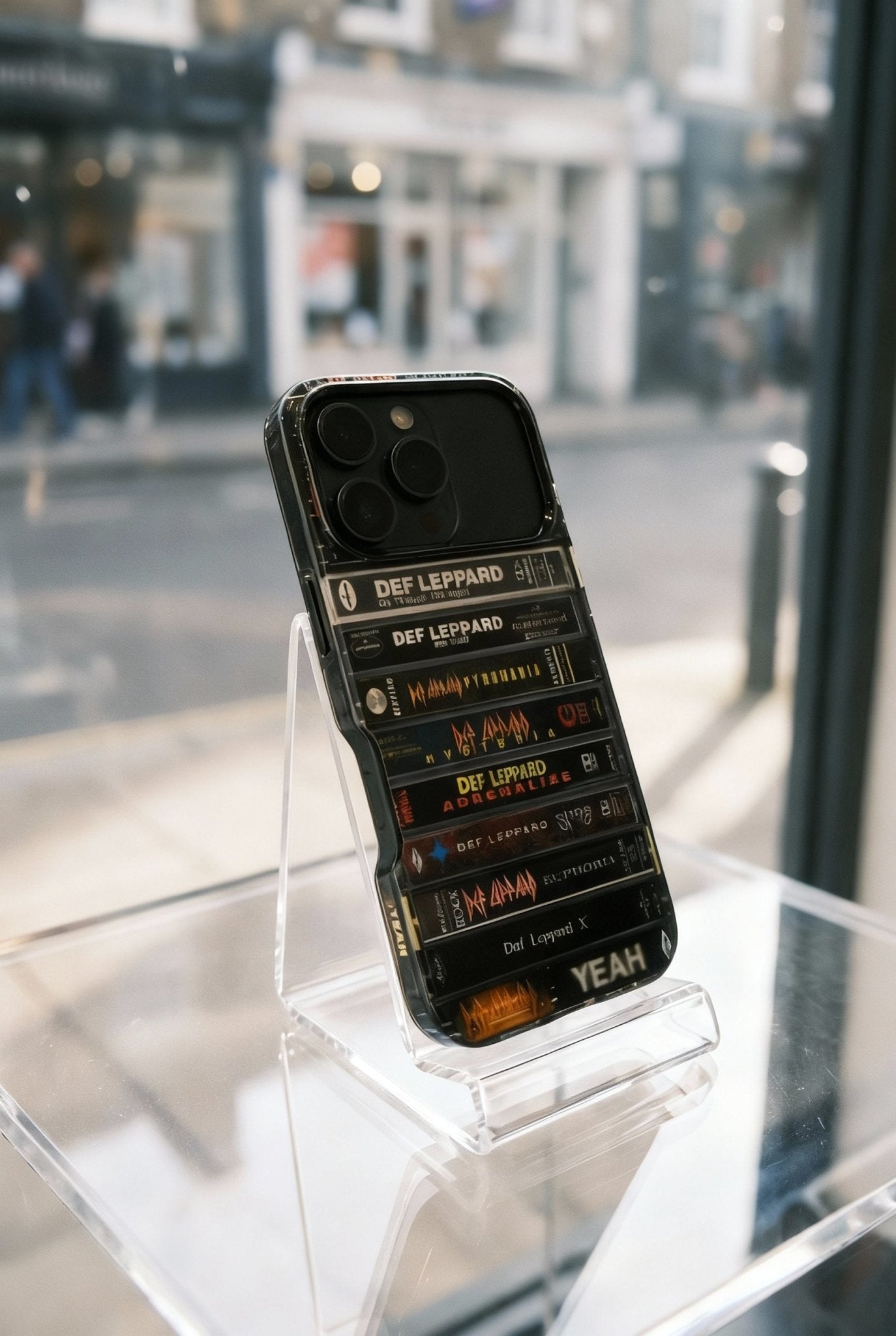Def Leppard Mixtape Phone Case – Classic Album Stack - Throwbackcases