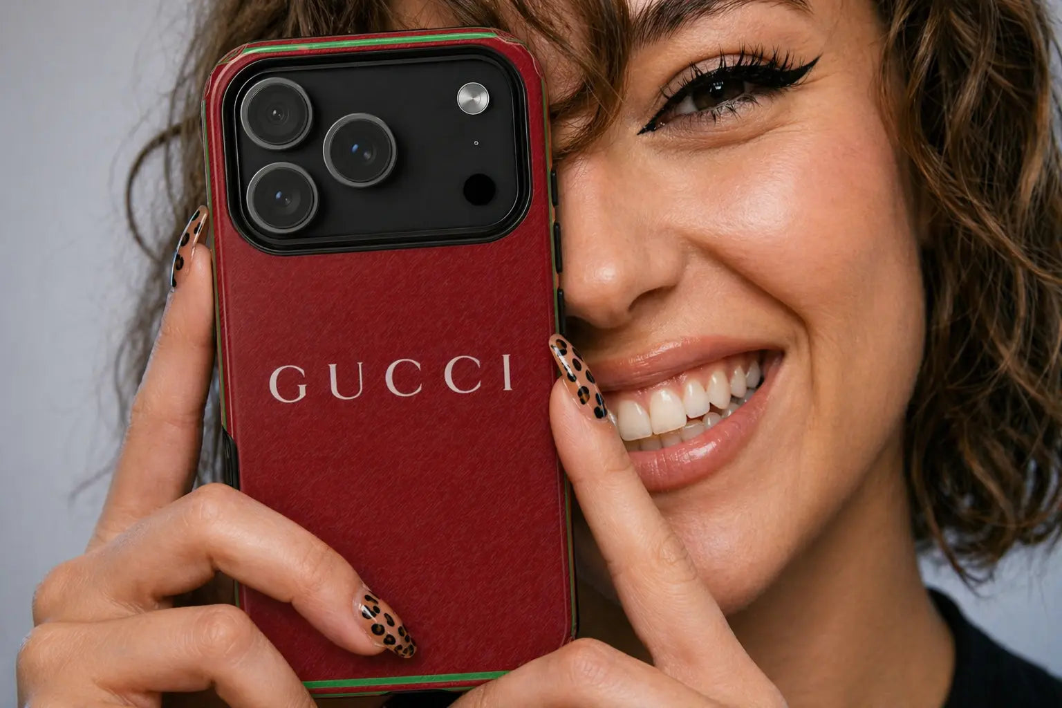 Red Heritage Monogram throwbackcases