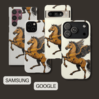 Golden Pegasus in Motion - Throwbackcases