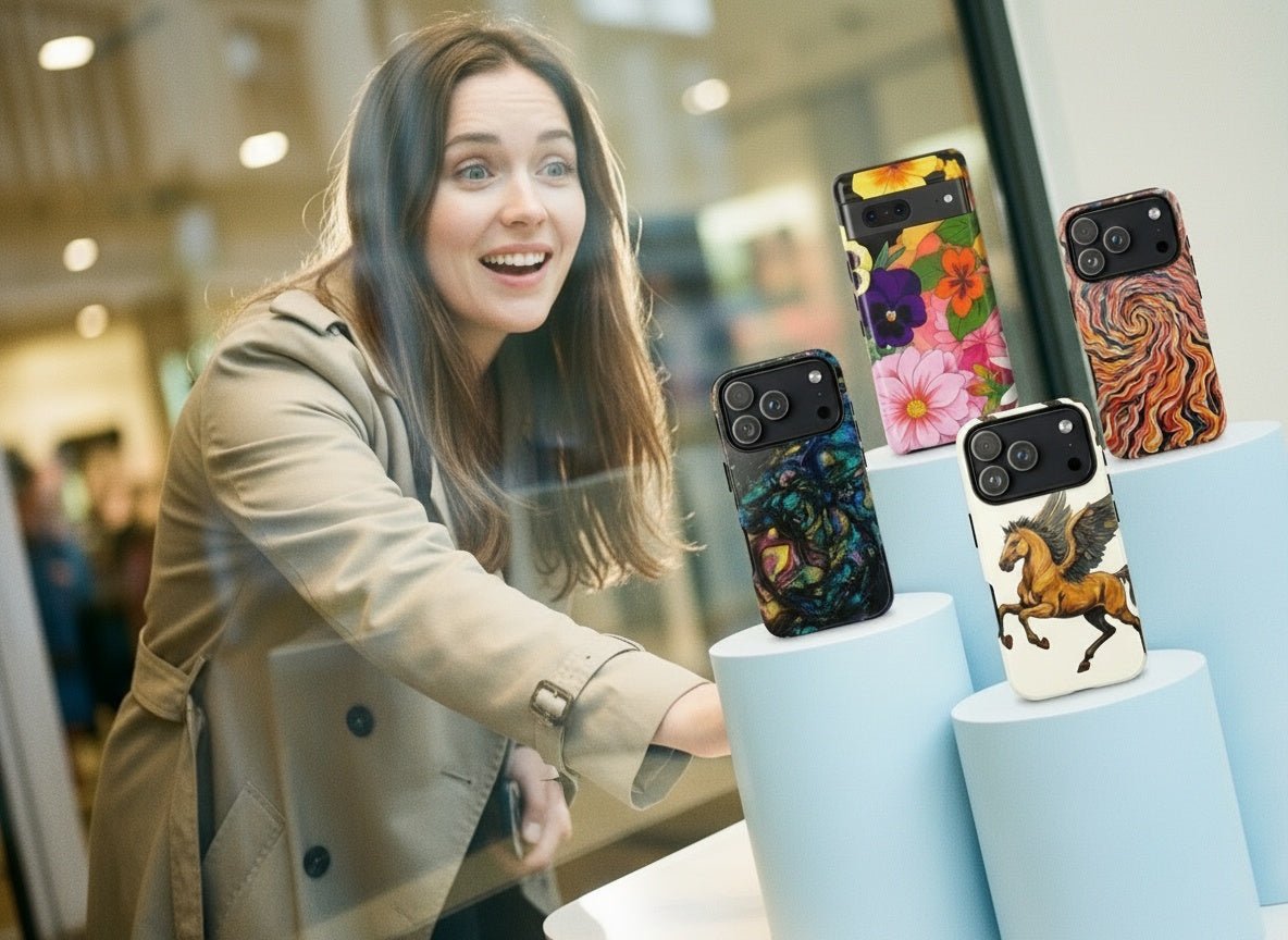 Golden Pegasus in Motion - Throwbackcases