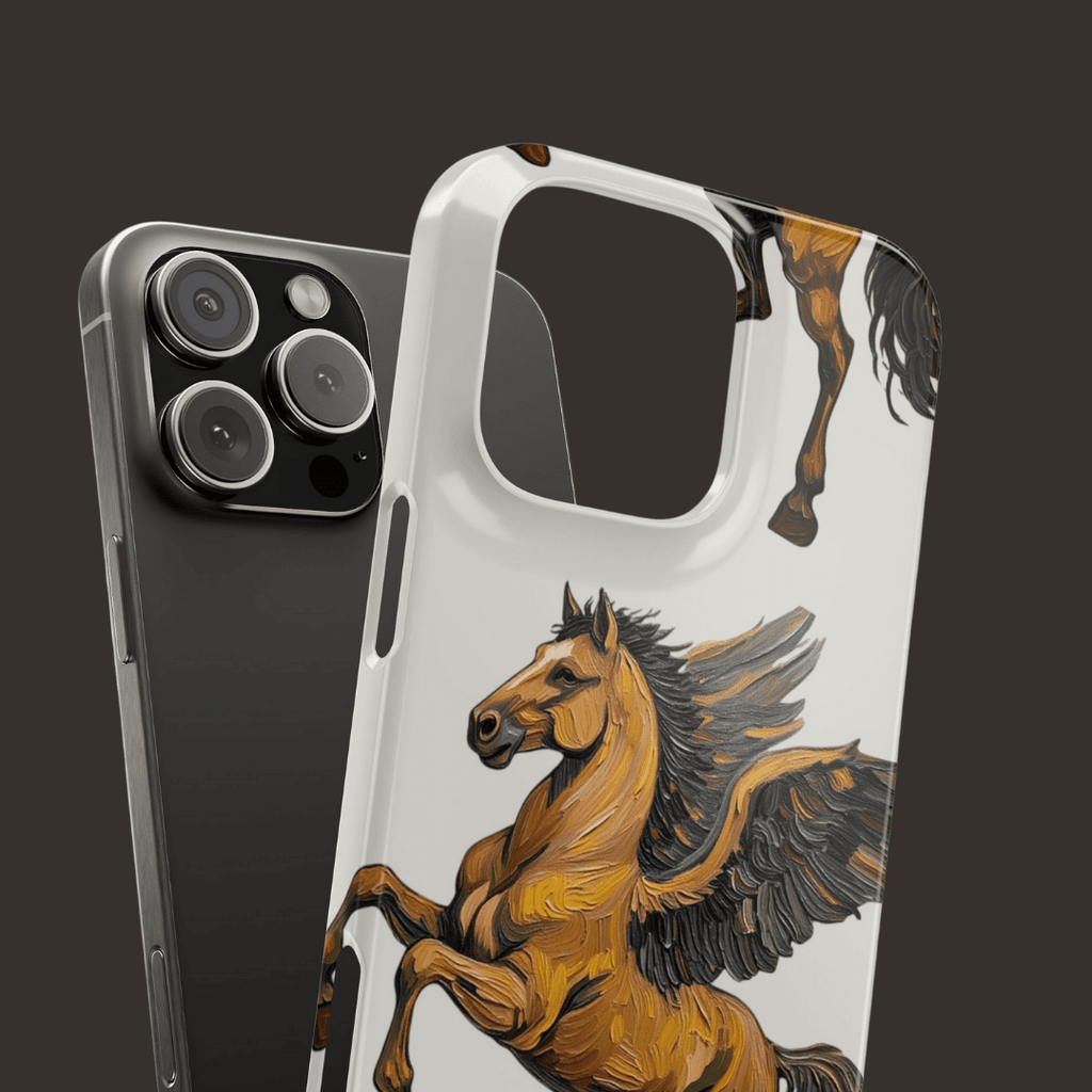 Golden Pegasus in Motion - Throwbackcases