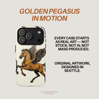Golden Pegasus in Motion - Throwbackcases