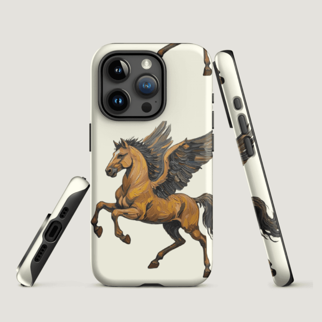Golden Pegasus in Motion - Throwbackcases