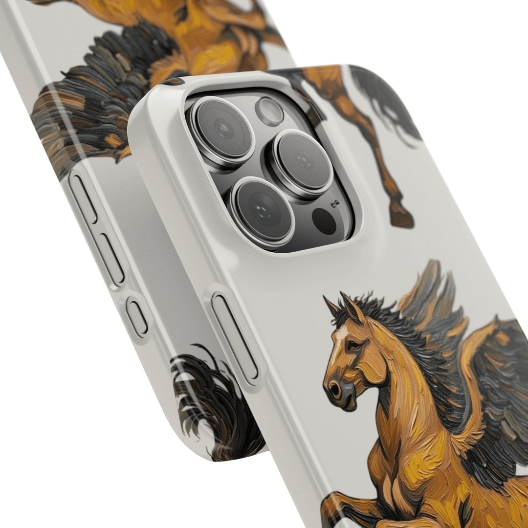 Golden Pegasus in Motion - Throwbackcases