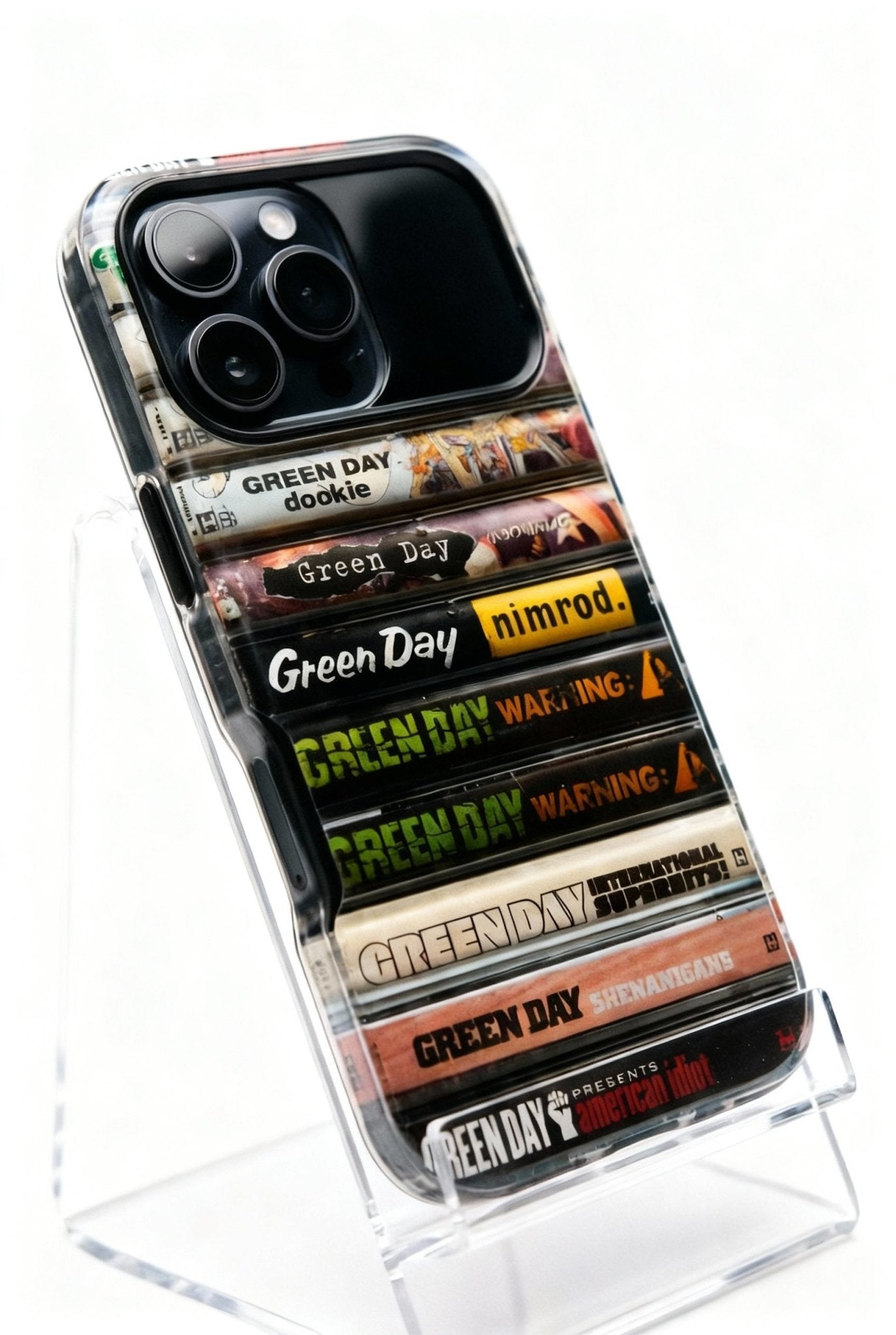 Green Day Mixtape Phone Case – Punk Rock Anthology - Throwbackcases