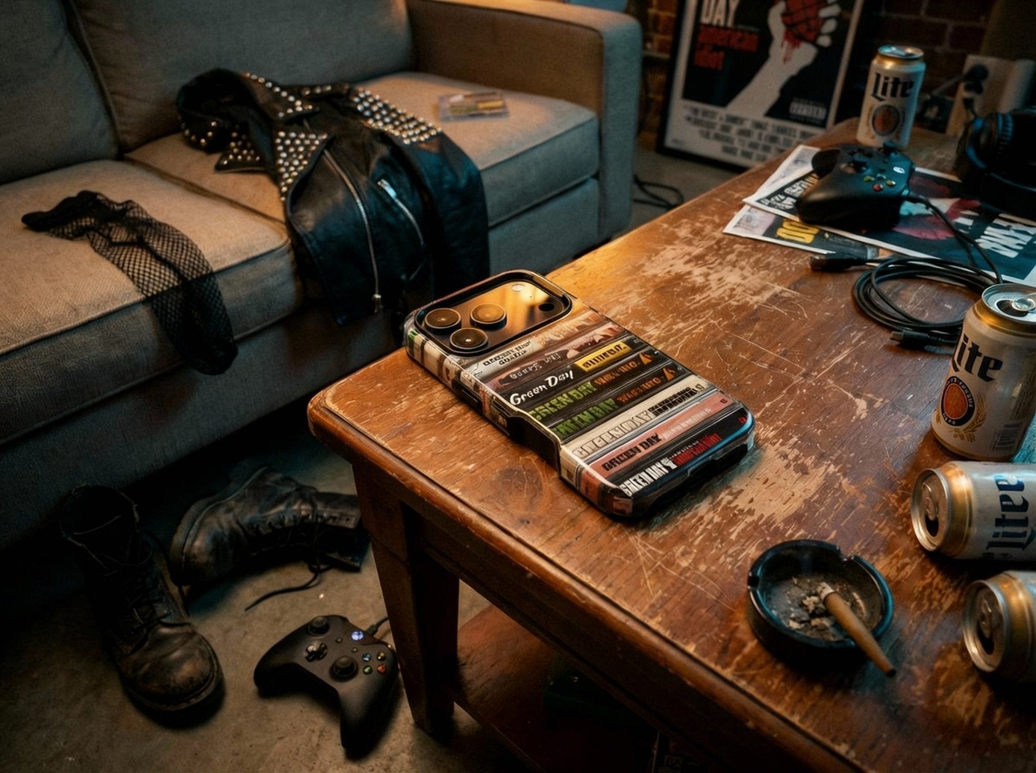 Green Day Mixtape Phone Case – Punk Rock Anthology - Throwbackcases