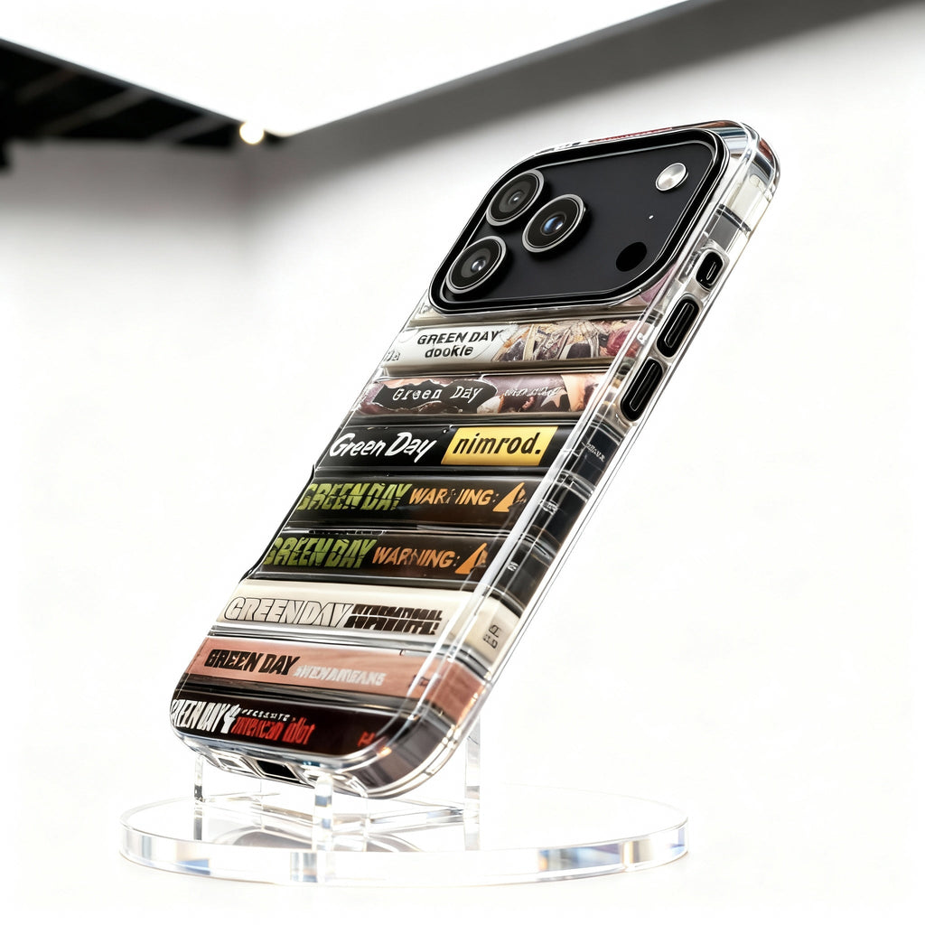 Green Day Mixtape Phone Case – Punk Rock Anthology - Throwbackcases