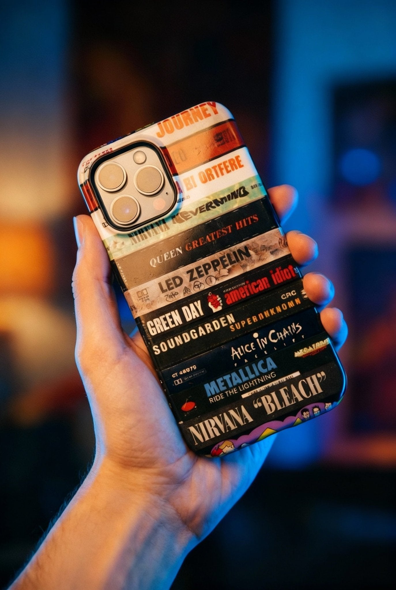 Grunge Revolution: 90s Alternative Rock Cassette Phone Case - Throwbackcases