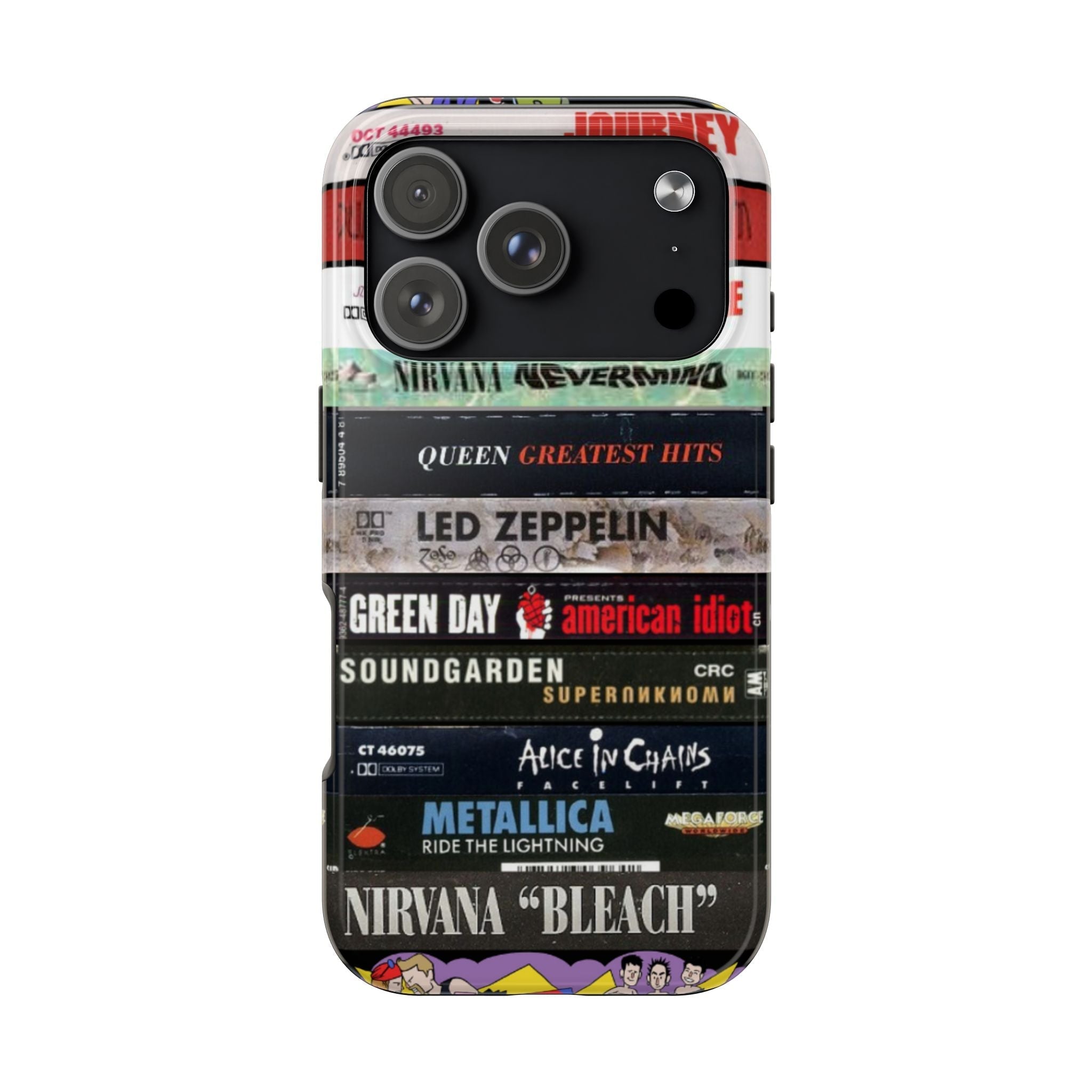 Grunge Revolution: 90s Alternative Rock Cassette Phone Case - Throwbackcases