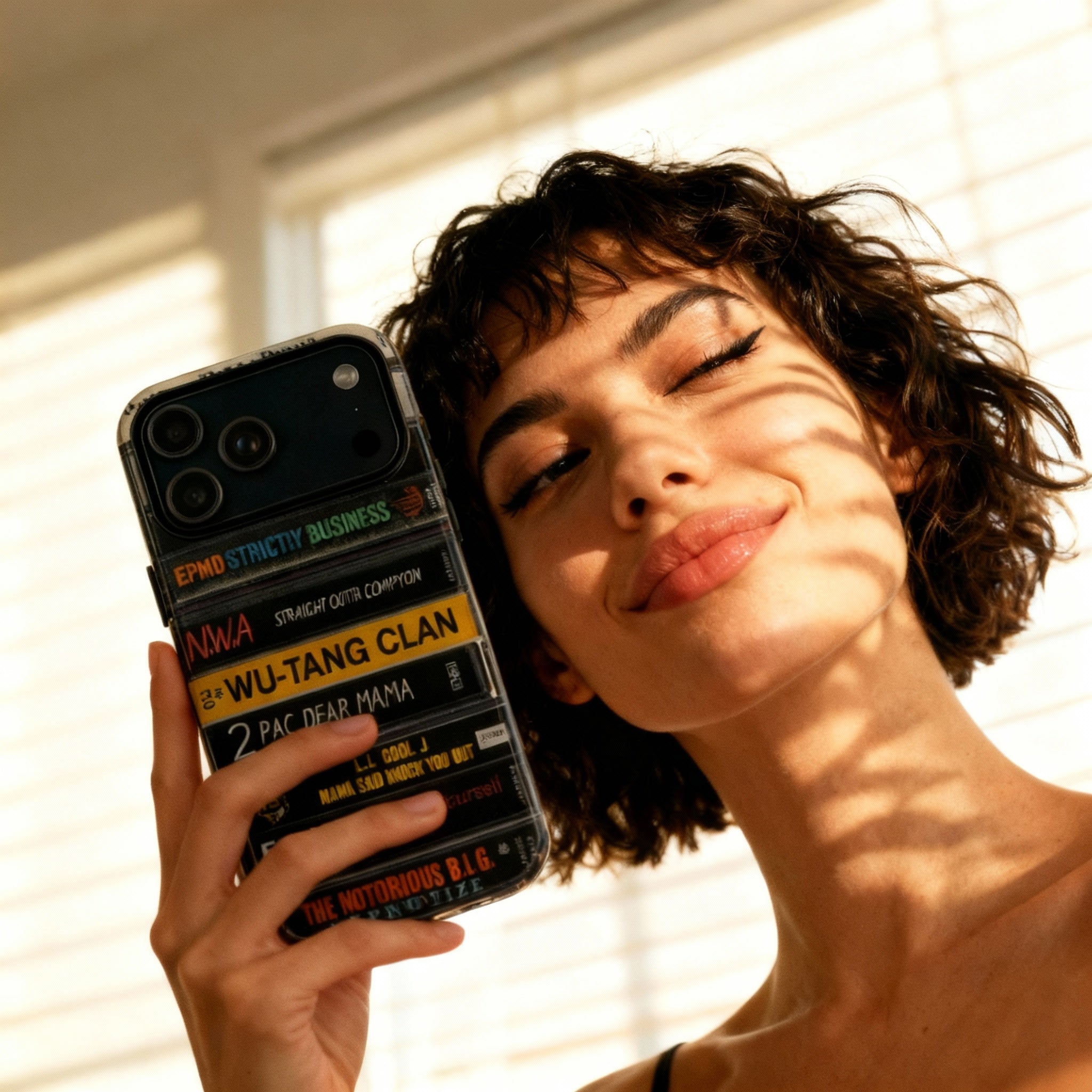 Hip - Hop Royalty: Golden Era Rap Cassette Phone Case - Throwbackcases