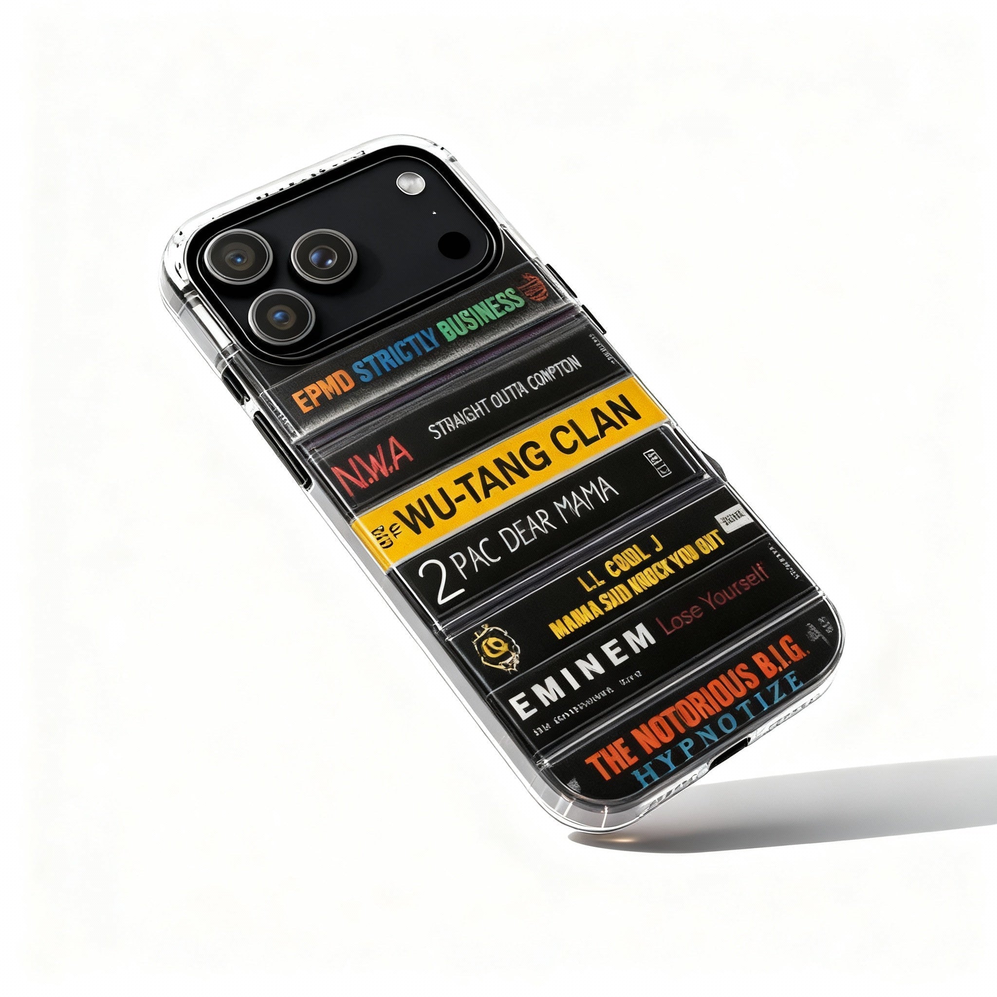 Hip - Hop Royalty: Golden Era Rap Cassette Phone Case - Throwbackcases