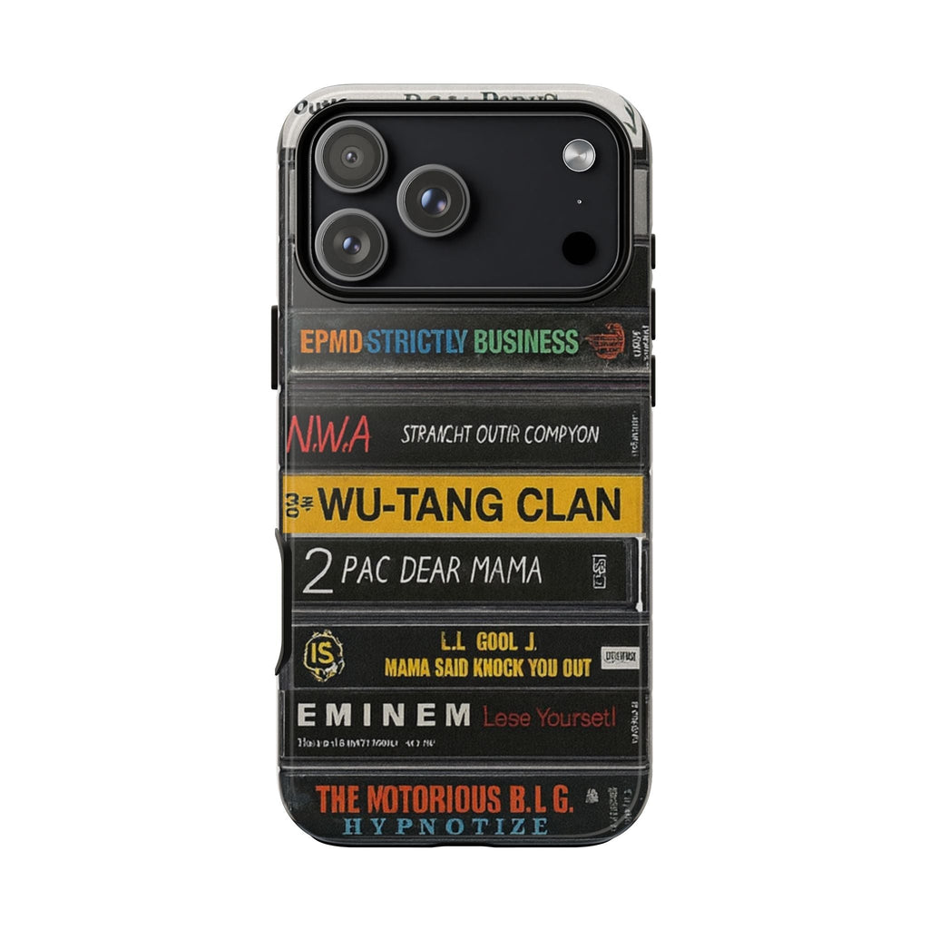 Hip - Hop Royalty: Golden Era Rap Cassette Phone Case - Throwbackcases