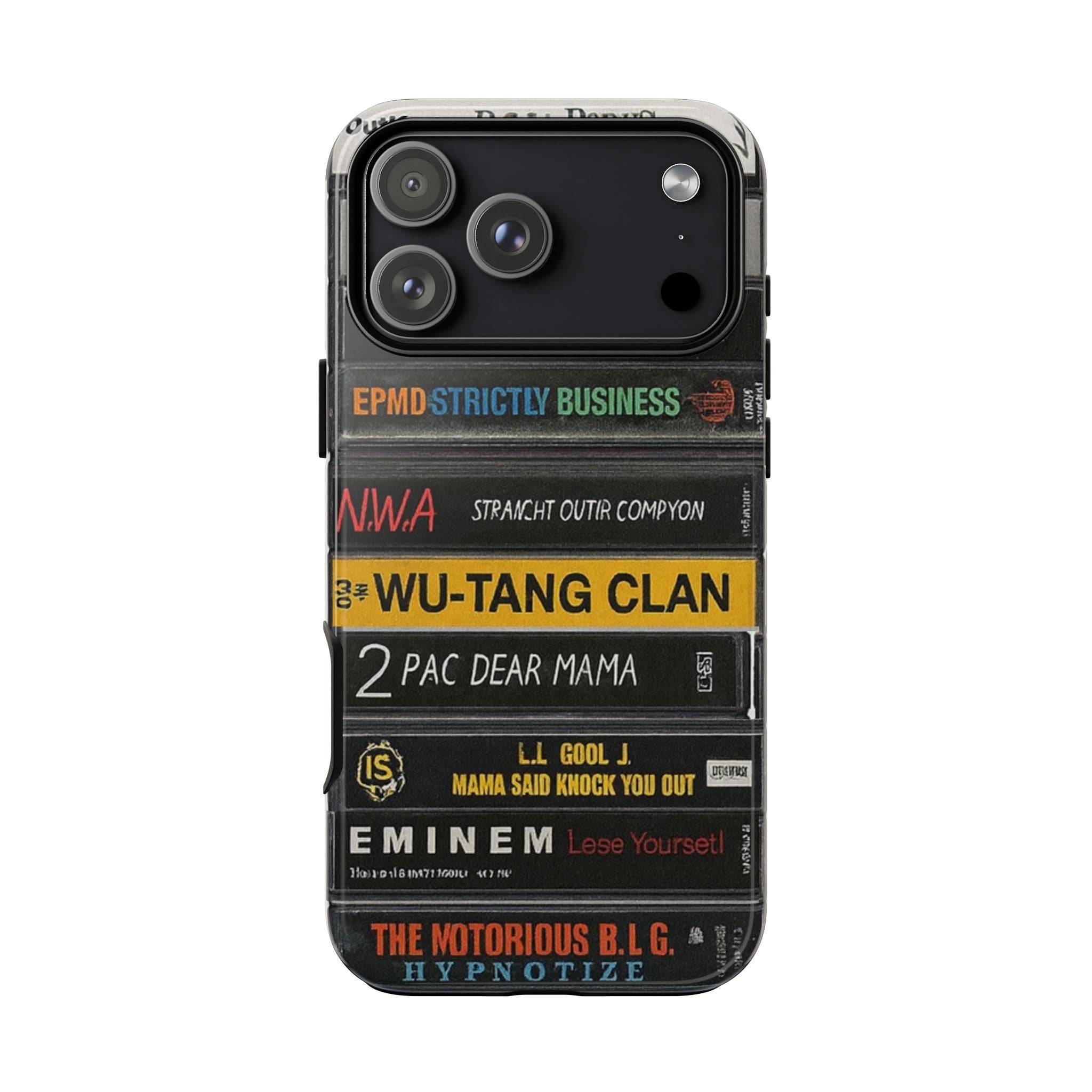 Hip - Hop Royalty: Golden Era Rap Cassette Phone Case - Throwbackcases