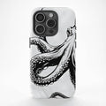 Ink Flow Octopus Line Art - Throwbackcases