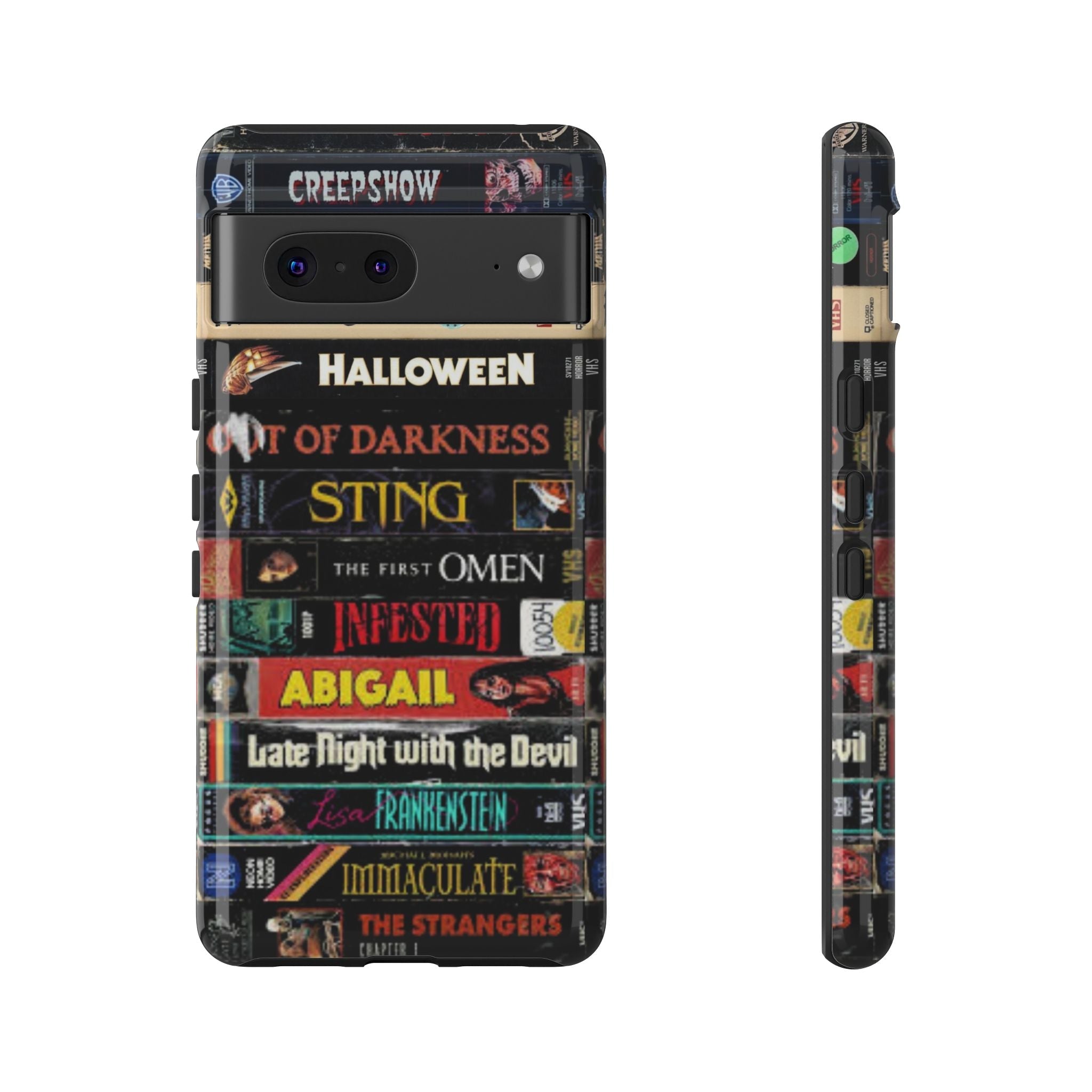 Late - Night Horror VHS Tape Phone Case - Throwbackcases