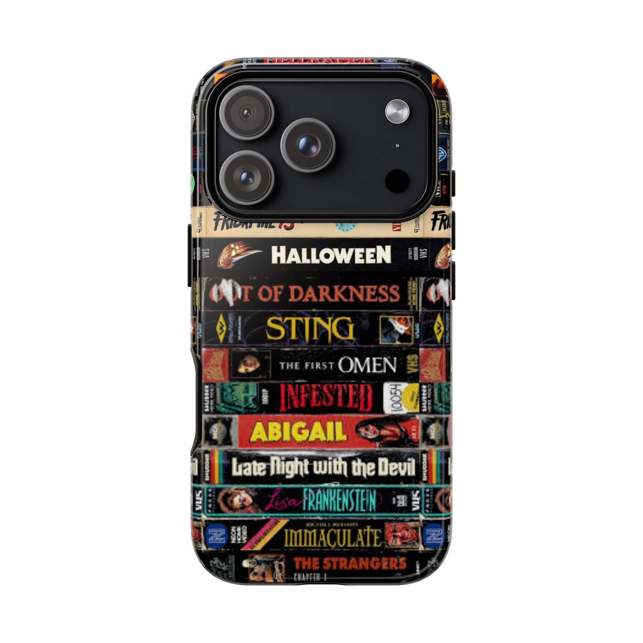 Late - Night Horror VHS Tape Phone Case - Throwbackcases