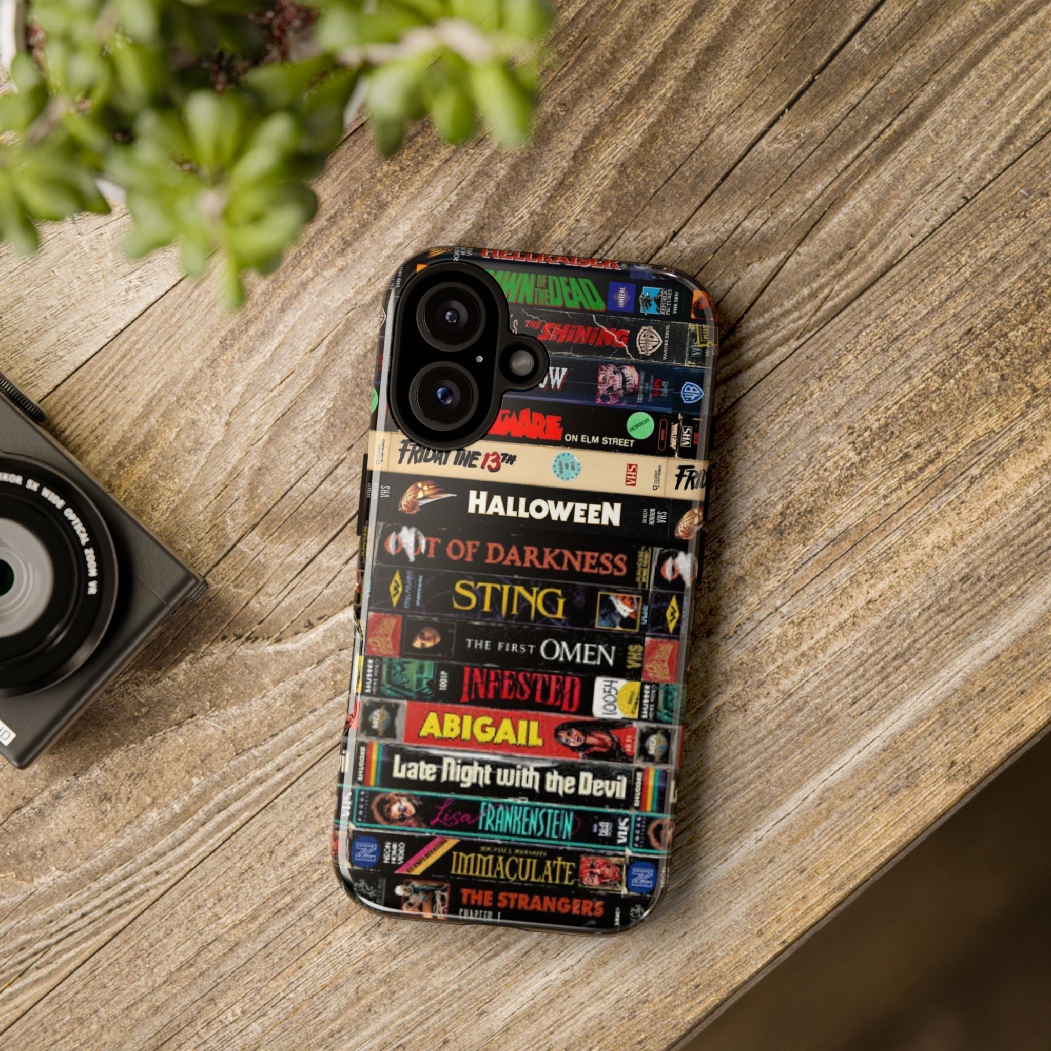 Late - Night Horror VHS Tape Phone Case - Throwbackcases