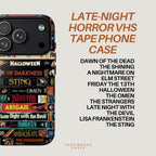 Late - Night Horror VHS Tape Phone Case - Throwbackcases
