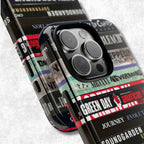 Legends Never Die: Classic Rock Cassette Stack Phone Case - Throwbackcases