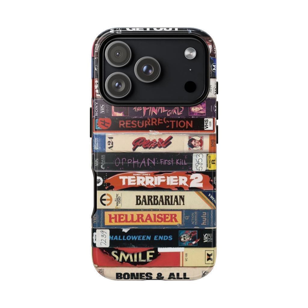 Modern Horror VHS Tape Phone Case - Throwbackcases