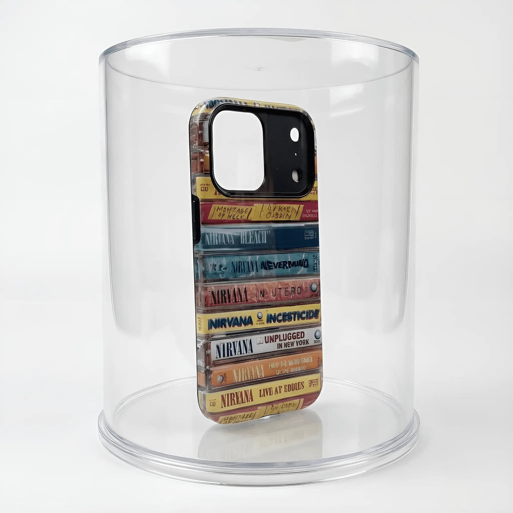 Nirvana Mixtape Phone Case – Grunge Legends Collection - Throwbackcases