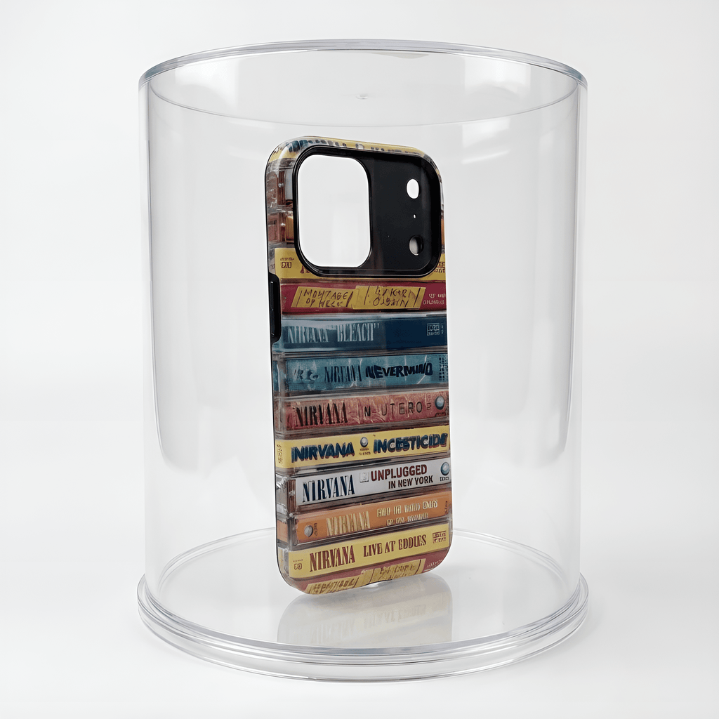 Nirvana Mixtape Phone Case – Grunge Legends Collection - Throwbackcases
