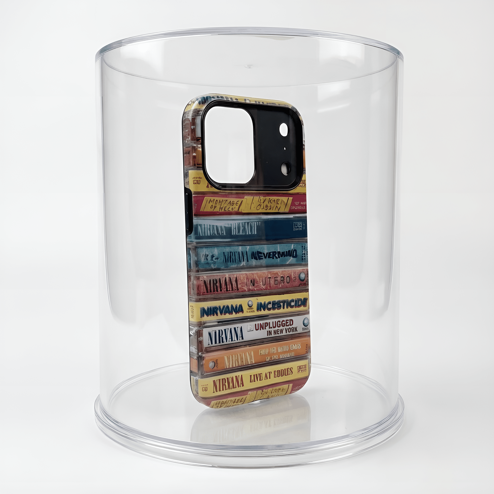 Nirvana Mixtape Phone Case – Grunge Legends Collection - Throwbackcases