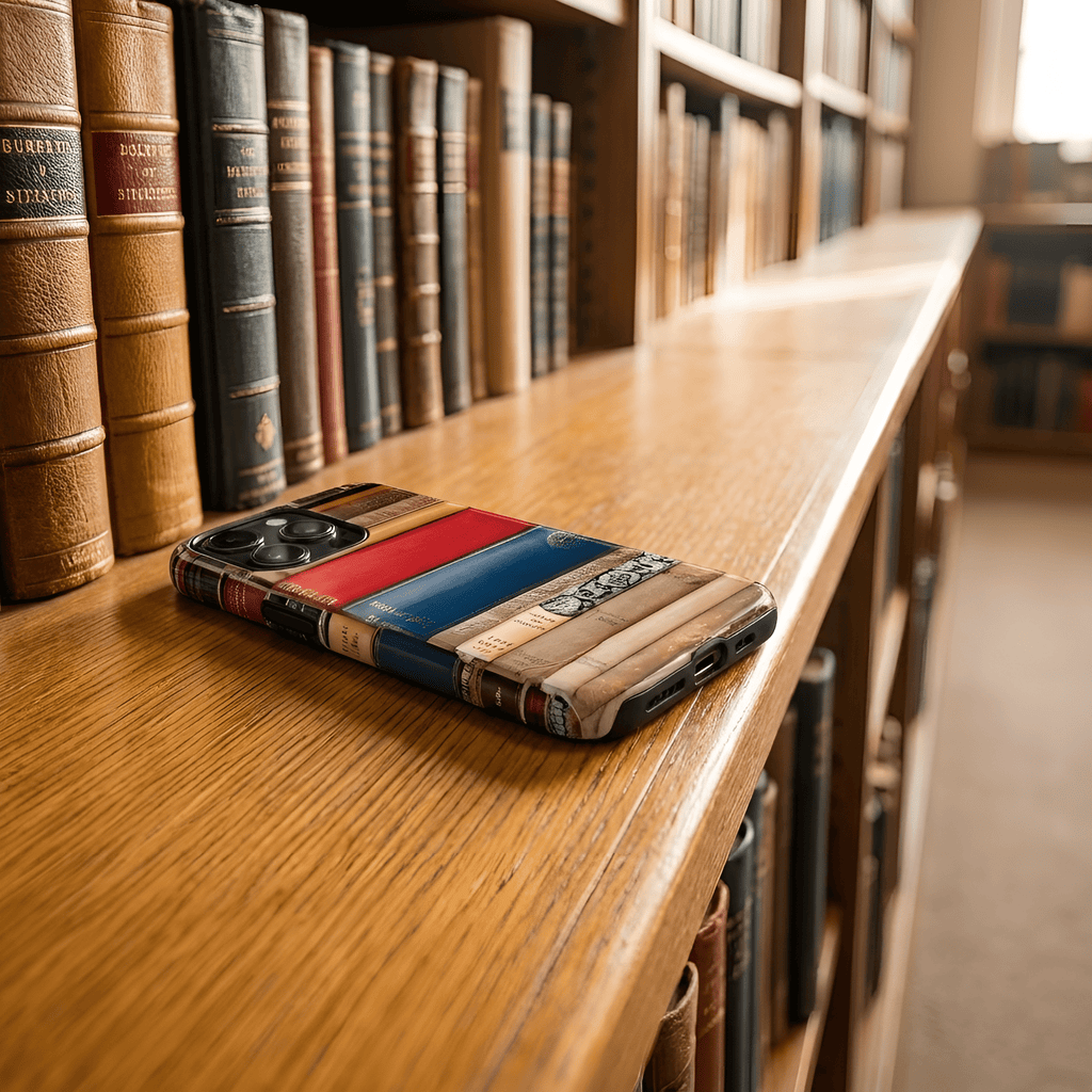 Painted Library Bookshelf - Throwbackcases