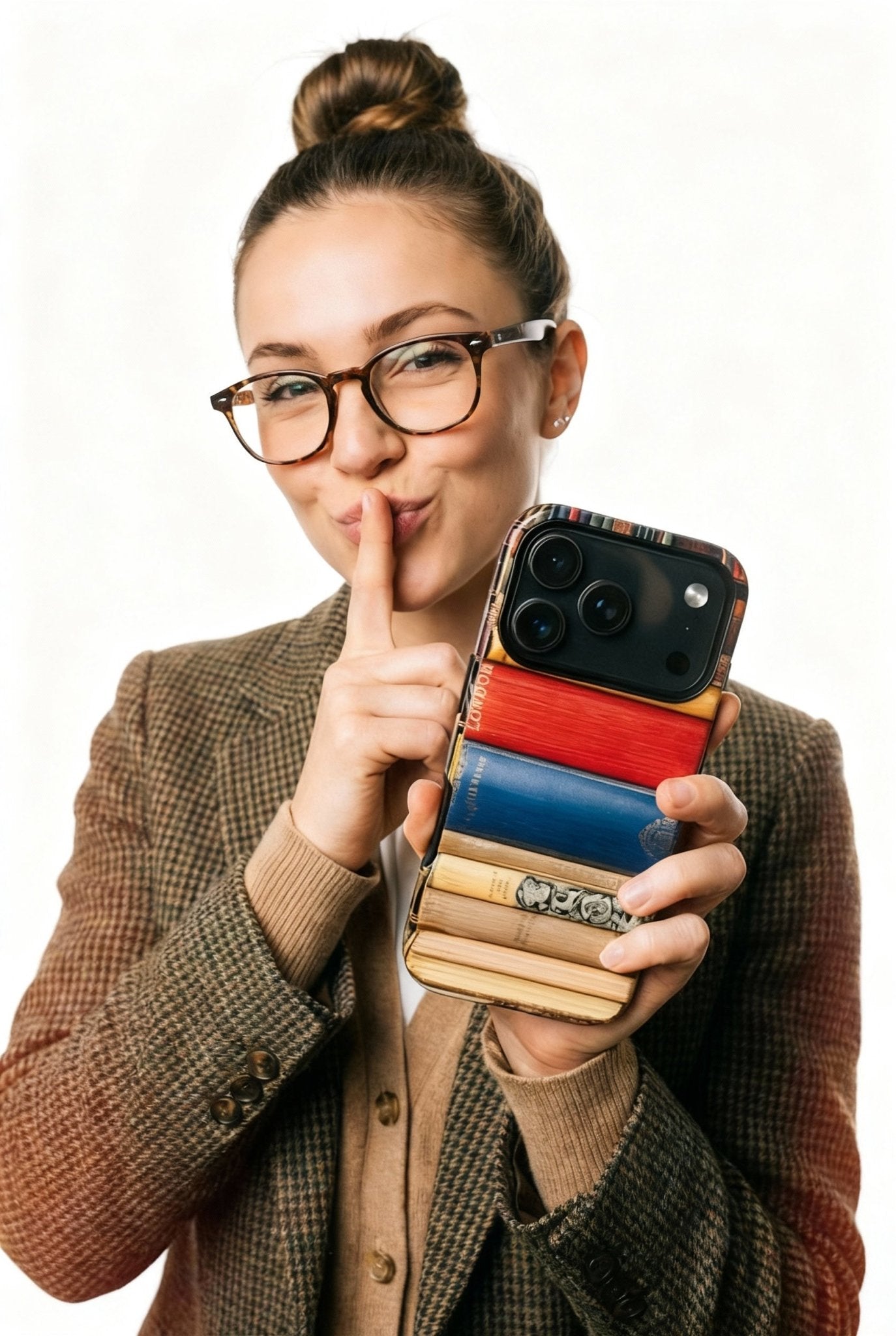 Painted Library Bookshelf - Throwbackcases