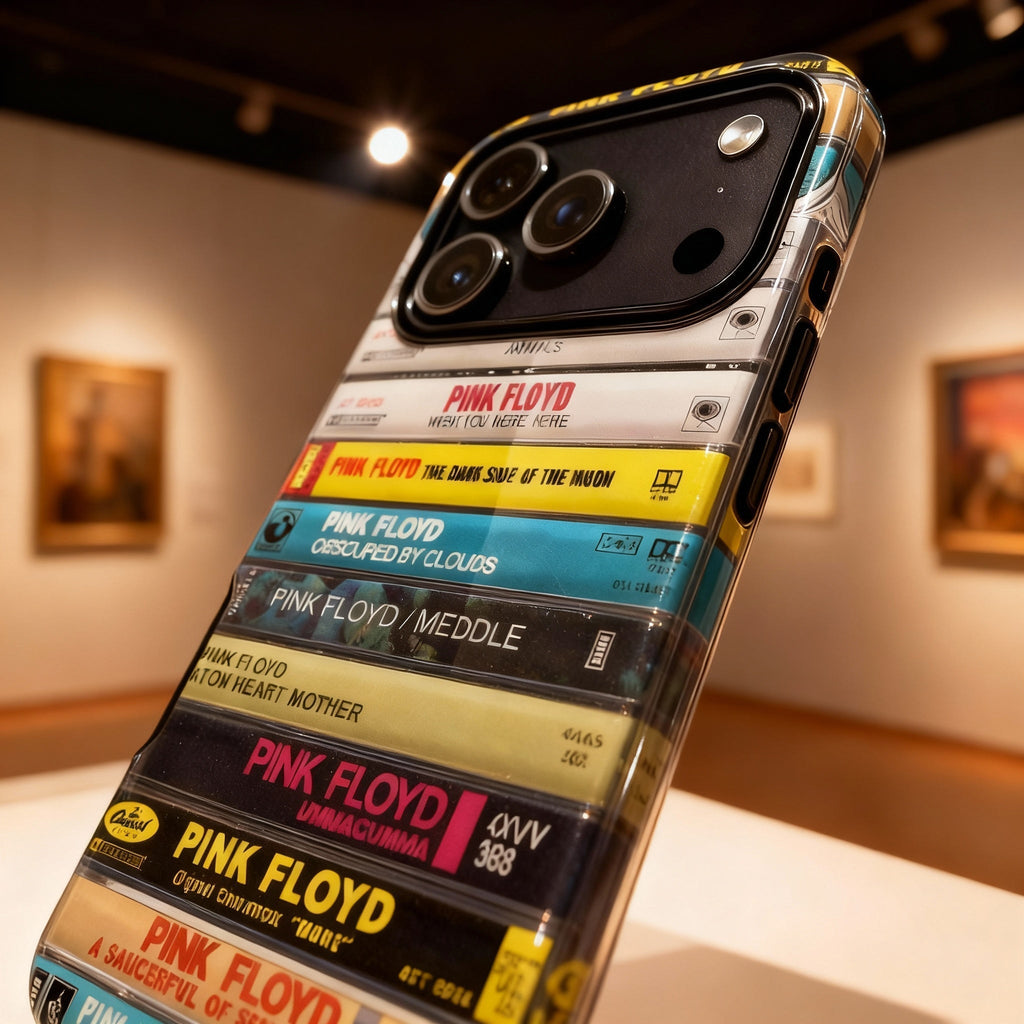 Pink Floyd Mixtape Phone Case – Psychedelic Legends Stack - Throwbackcases
